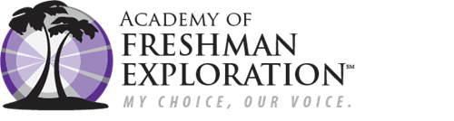 Academy of Freshman Exploration logo